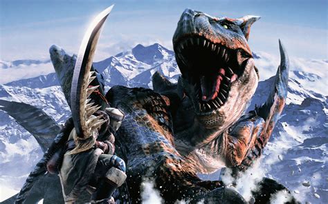 fond d'écran monster hunter.